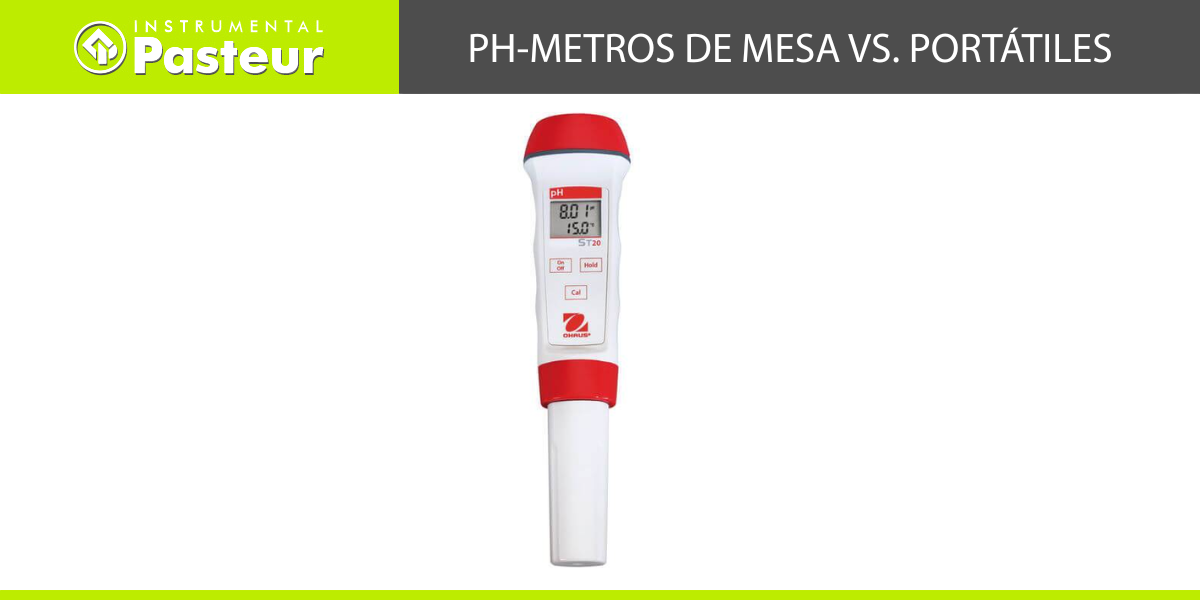 pH-metros de mesa vs. portátiles