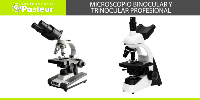 Microscopio Binocular y Trinocular Profesional