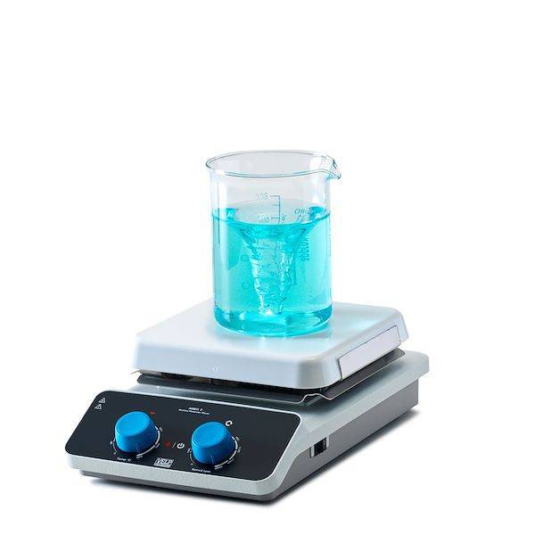 Agitador Magnético AREC 7 Analógico, Con Calefacción 550°C ,Placa Cerámica, 15L