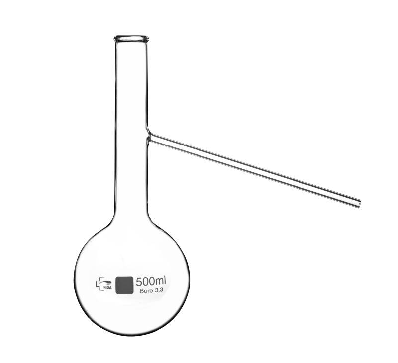 Balón Vidrio Boro 3.3 Destilación Según Engler 500ml