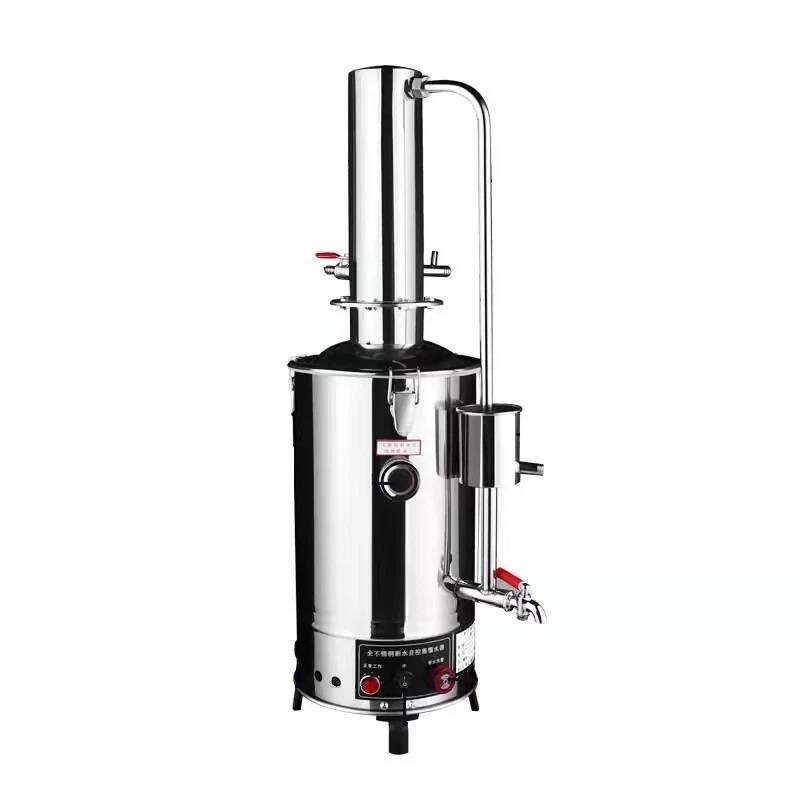 Destilador De Agua HSZ-5A Acero Inoxidable, Corte Automático de Agua, 5L/H