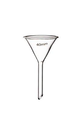 Embudo Vidrio Boro 3.3 40mm 