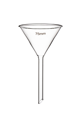 Embudo Vidrio Boro 3.3 75mm 