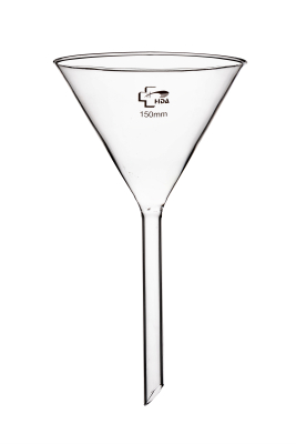 Embudo Vidrio Boro 3.3 150mm 