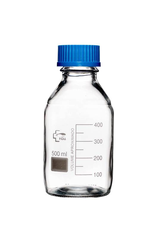 Frasco Linea Economica Tipo Schott HDA Boro 3.0 500ml