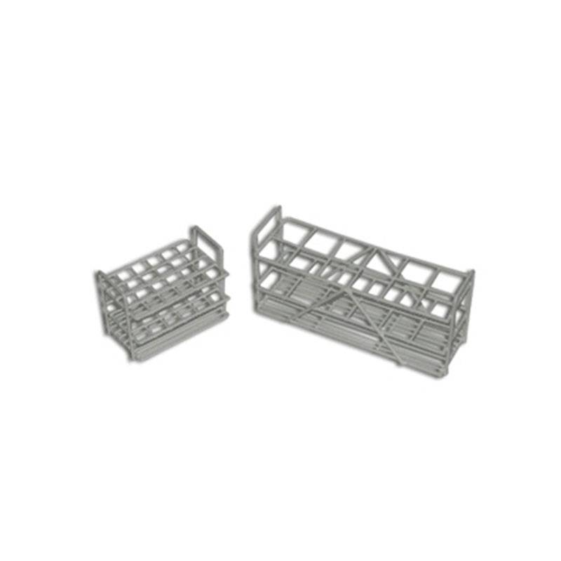 Gradilla Alambre Plastificado Para Tubos Ensayo x 33