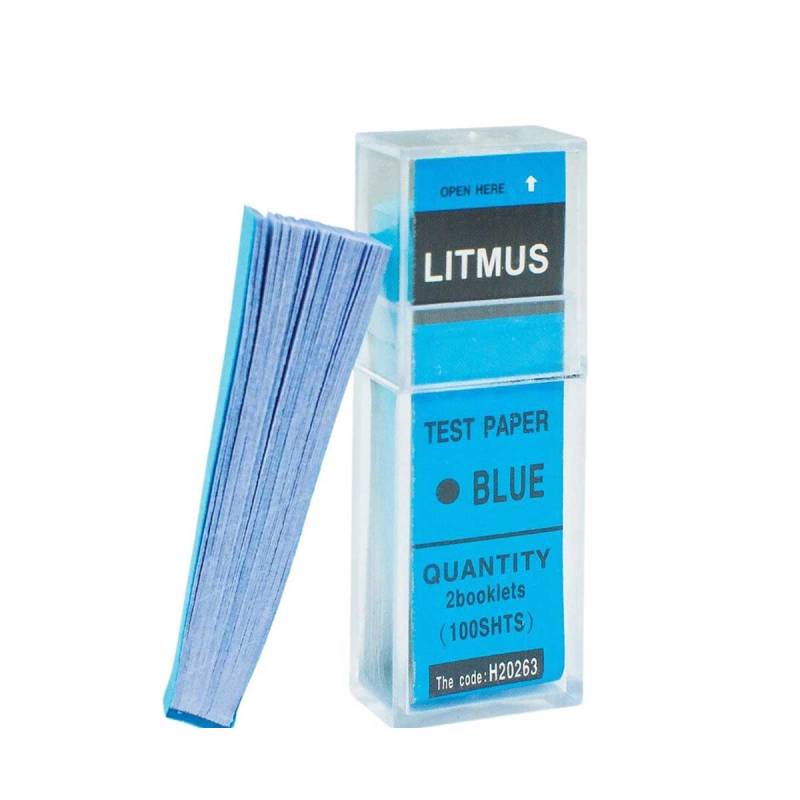 Papel Tornasol Azul Tubo x100 Tiras