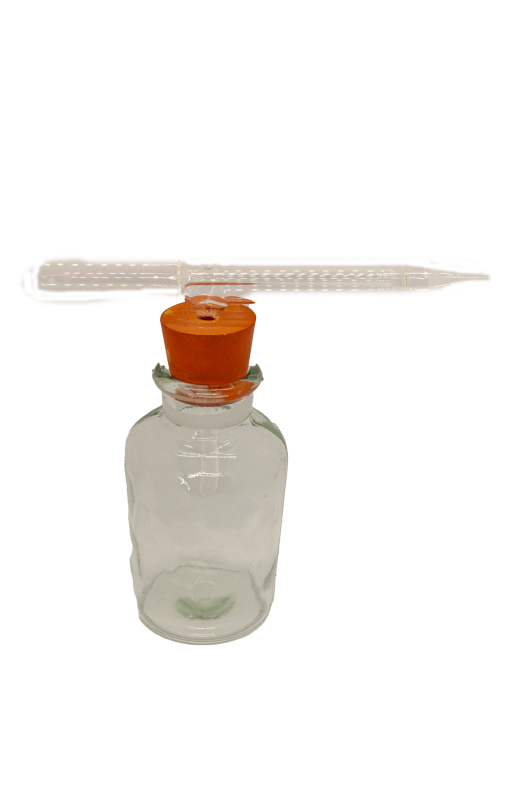 Pipeta Vidrio Pajarito Para Alcohol 1ml