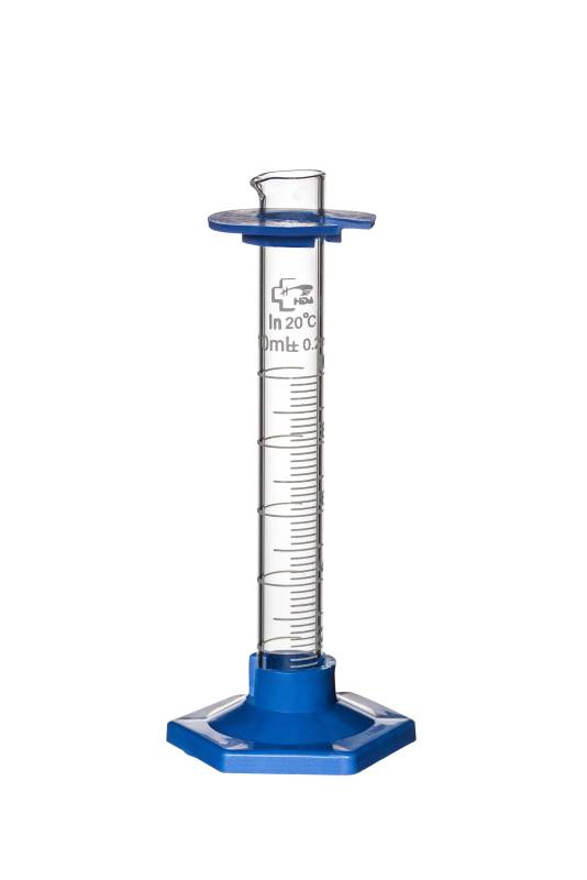 Probeta Vidrio Boro 3.3 10ml Base Plástica