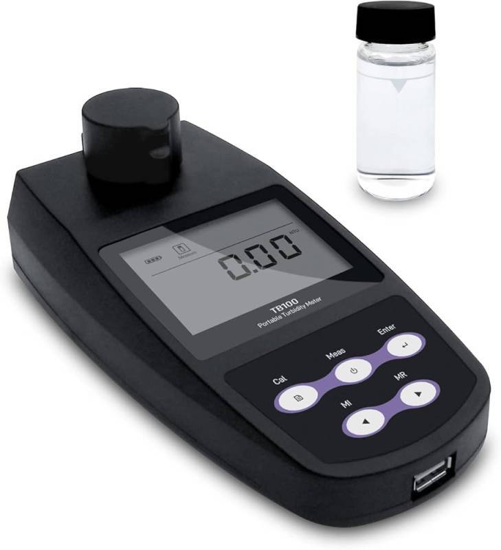 Turbidimetro Portátil TB100 0-1100 NTU Con Maletín