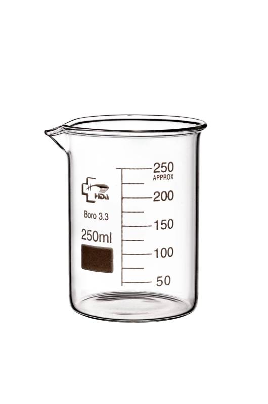 Vaso Vidrio Precipitado Boro 3.3 250ml