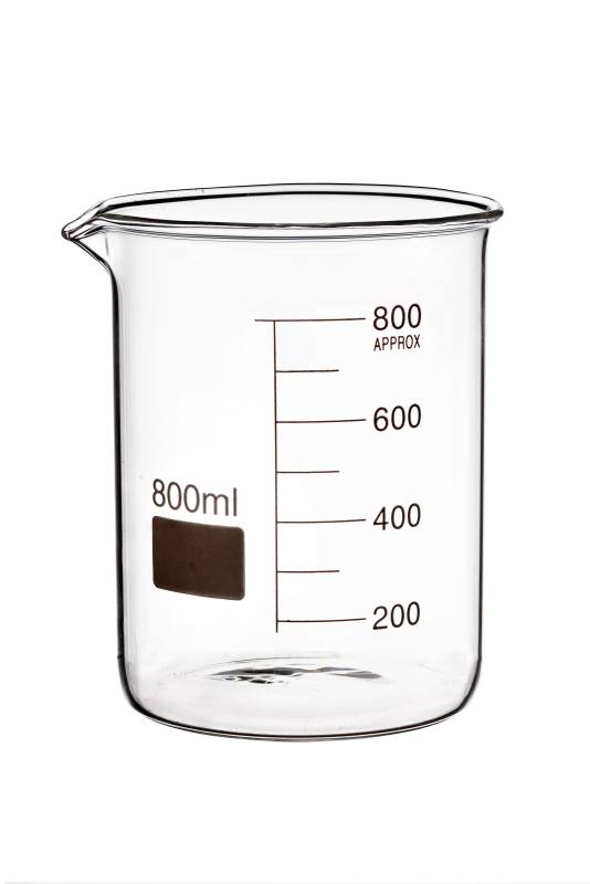 Vaso Vidrio Precipitado  Boro 3.3 800ml