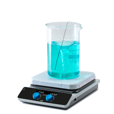 Agitador Magnético con Calefacción AREC 10 Digital, Placa Cerámica 260×260 mm, 550°C, 25L