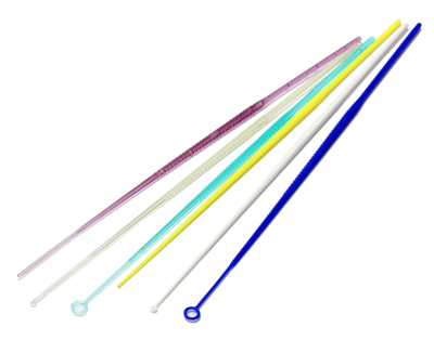 Ansa de inoculación de 10 µL, PS, azul, estériles, x 20u