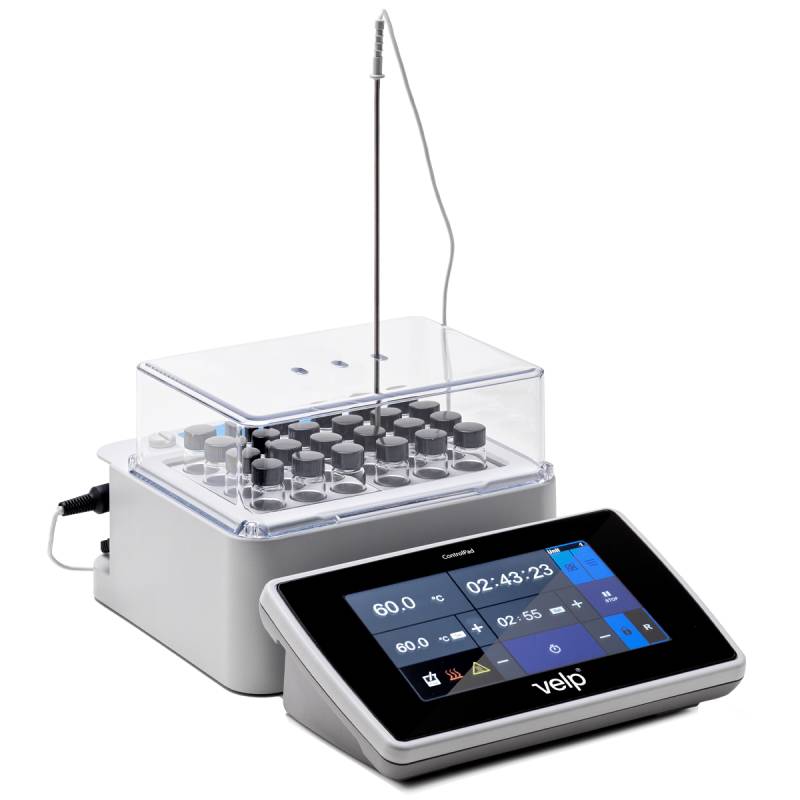 Baño Seco ECODryBlock Digital Bloque Doble hasta 165°C, ControlPad, Sistema Modular