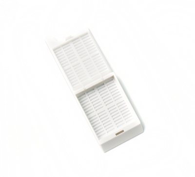 Cassette rectangular para histología con tapa desmontable, Pack x 500