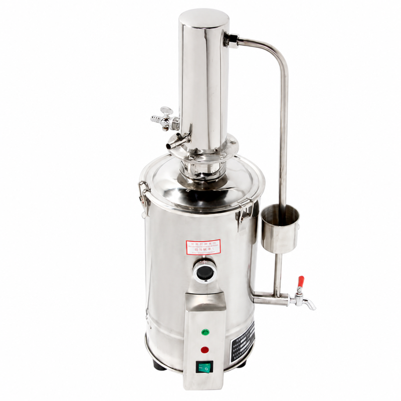 Destilador de Agua YNDS-10 de acero inoxidable, corte automático de agua,10L/H
