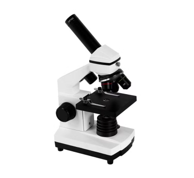 Microscopio Monocular XSP-42, Óptica Acromática, 3 Objetivos 400x, Luz Incidente y Transmitida.