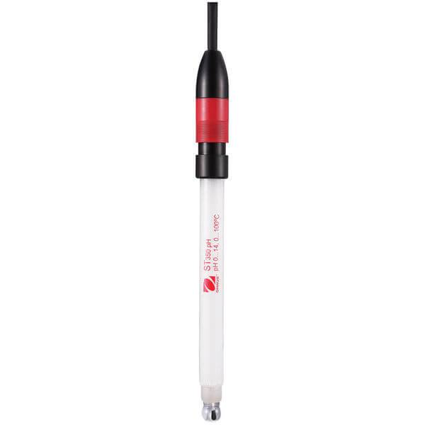 Electrodo de pH ST350, cuerpo de vidrio, rellenable.