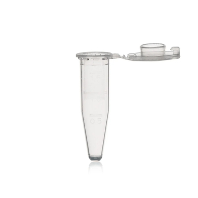 Tubo tipo Eppendorf , PP, 1.5 ml, con tapón, autoclavable, Pack x 500