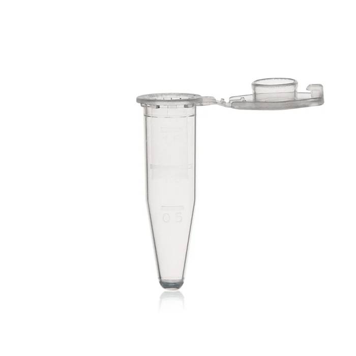 Tubo tipo Eppendorf , PP, 1.5 ml, con tapón, autoclavable, Pack x 500