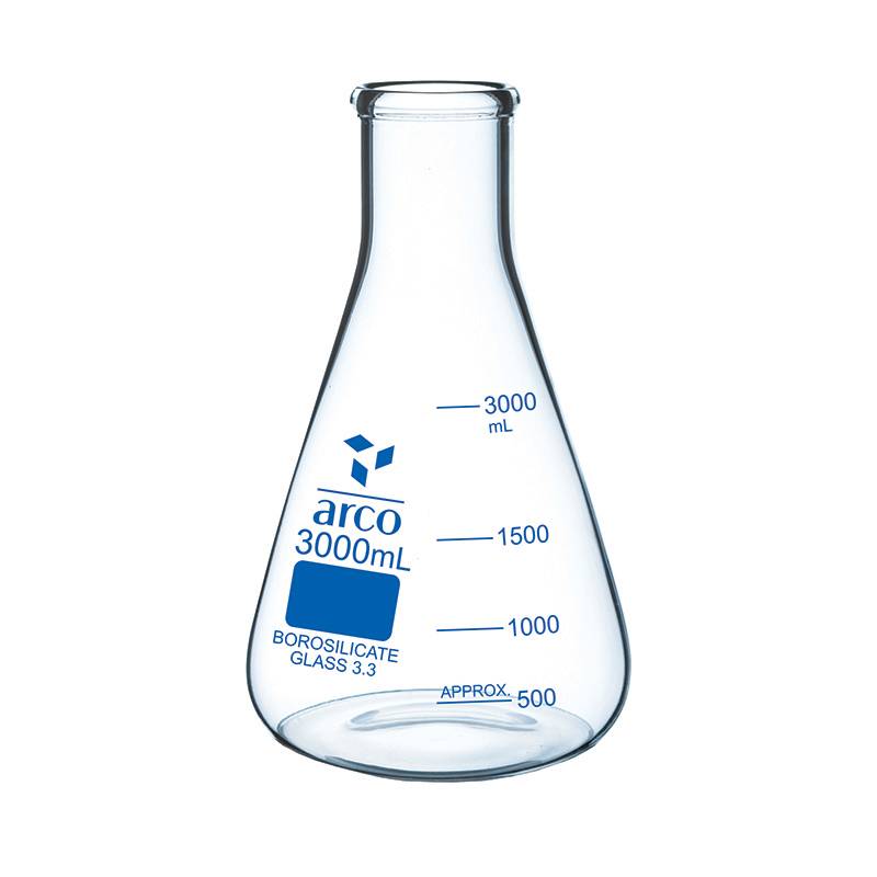 Erlenmeyer graduado BORO 3.3 x 3000ml