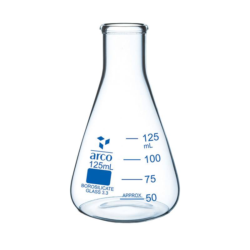 Erlenmeyer Graduado BORO 3.3 125ML