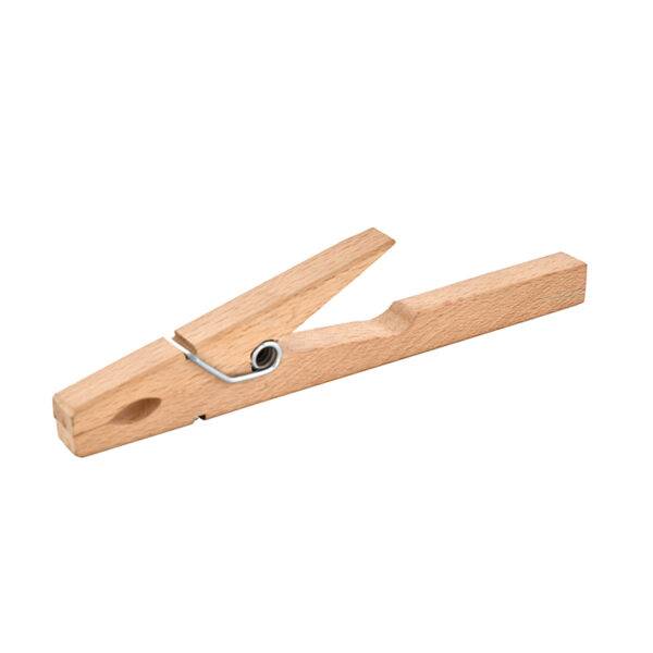 Pinza de madera p/tubo de ensayo. Largo 180mm para tubos de Ø 11-19mm