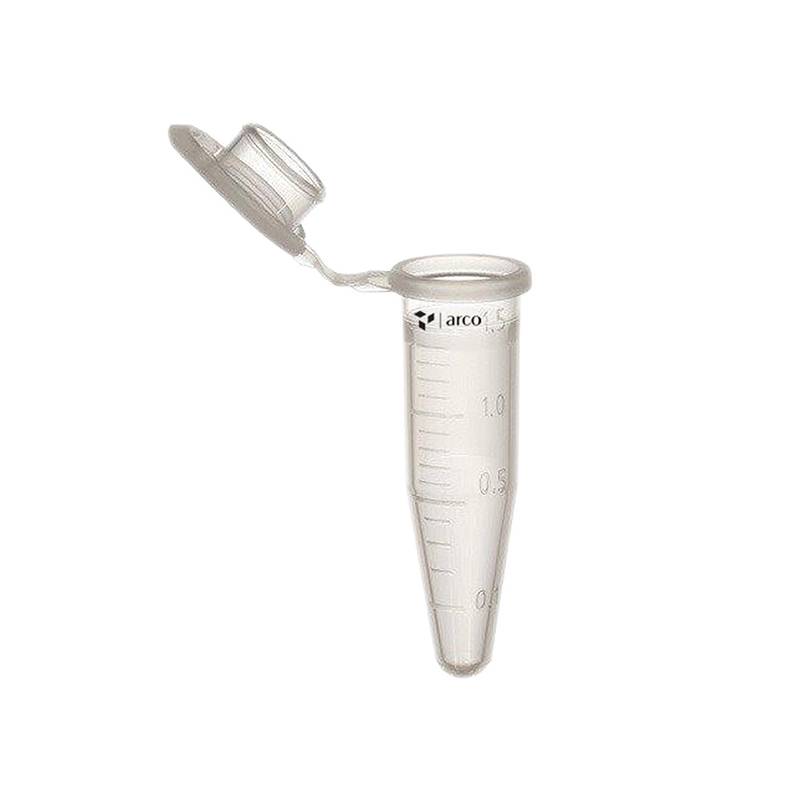 Tubo tipo Eppendorf PP, 1.5ml, con tapón, autoclavable, x 500